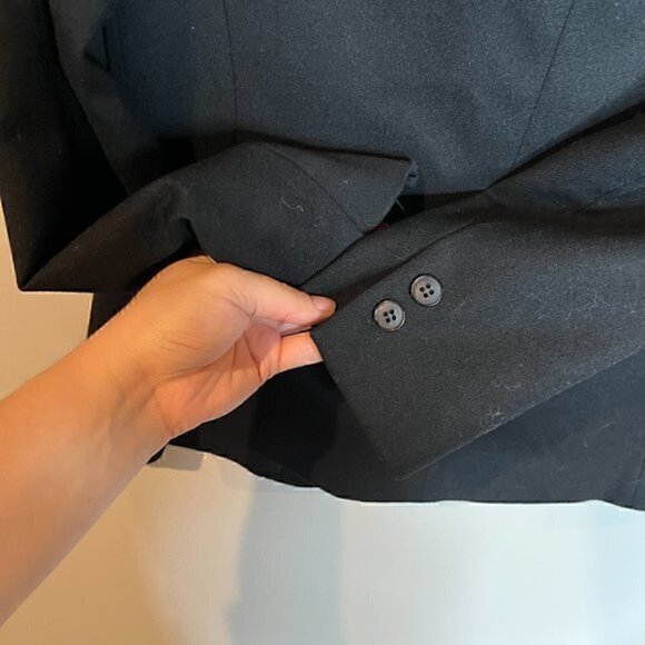 Vintage 1980's Pendleton black wool blazer - Picture 6 of 6